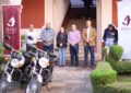 ENTREGA EL DOCTOR SALAZAR MOTOCICLETAS PARA EL SERVICIO DE PREDIAL, ASÍ COMO PLAZAS Y MERCADOS