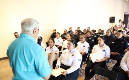 CERTIFICAN A ELEMENTOS DE POLICÍAS TURÍSTICAS EN JEREZ