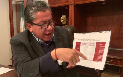 Ni aportando todo el presupuesto estatal proyectado para 2022 se podría pagar al magisterio zacatecano; se requieren 3 mil 090 millones: Gobernador