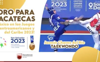 ¡Oro para México y Zacatecas en los JuegosCentroamericanos 2023!