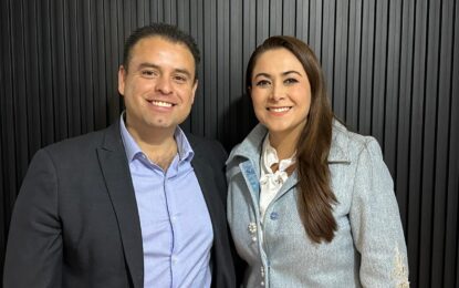Se reune Varela con gobernadora de Aguascalientes Tere Jiménez; busca impulsar desarrollo regional con Zacatecas