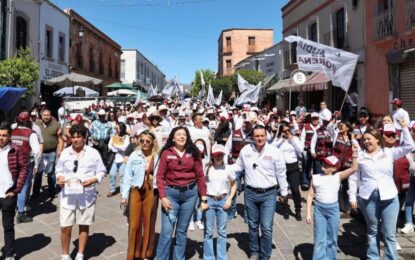 Arranca Campaña: Mtra. Cuquita Ávalos rumbo a la Presidencia de Jerez y Luis González a la diputación local